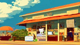 VILLAGE STORE 🌻 Lofi POMODORO Session 25/5 - Study with Cat - ASMR Ambience&Music