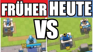 CLASH ROYALE FRÜHER VS HEUTE! 5 Dinge, die früher anders waren! | Clash Royale deutsch