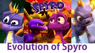 Evolution of Spyro (1998 - 2016) (PS1 , PS2 , XBOX , PS4)