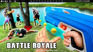 We LOOT up for the NERF WAR | SPYRA BLASTER BATTLE ROYALE! - Part 2