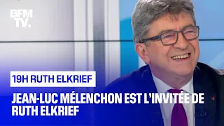 Jean-Luc Mélenchon face à Ruth Elkrief