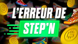 2000€ DE GAINS PAR JOUR : L'ERREUR DE CETTE CRYPTO PONZI ?! (Analyse tokenomics STEP'N)