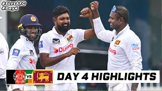 Sri Lanka vs Afghanistan only test day 4 HIGHLIGHTS 2024| sl vs afg 2024| sl vs afg today highlights