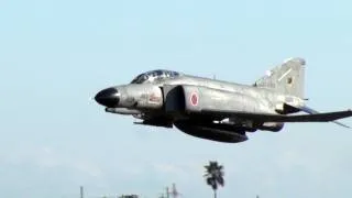 2011新田原航空祭　F-4EJ改 超ローアプローチ～低いにも程があるんじゃね？