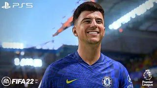 FIFA 22 - Chelsea vs. Arsenal - Premier League Full Match at Stamford Bridge - PS5 Gameplay | 4K