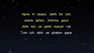 Sanam - O Mere Dil Ke Chain (Karaoke Version)