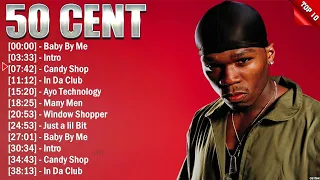 50 Cent Greatest Hits 2024 - TOP 10 Songs of the Weeks 2024 - Best Playlist RAP Hip Hop 2024