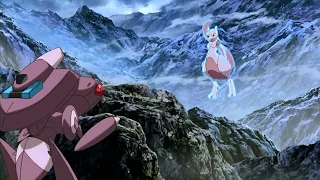 Mewtwo vs Shiny Genesect  Pokemon Movie 16 Genesect and The Legend Awakened 1080p