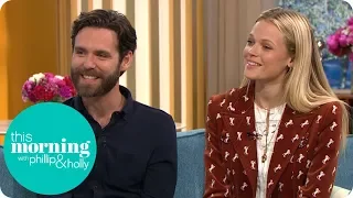 Poldark's Luke Norris and Gabriella Wilde Tease Tragedy For Dwight and Caroline | This Morning
