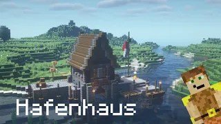 Hafenhaus bauen | Villagerhäuser upgraden | Hafen Minecraft 1.19