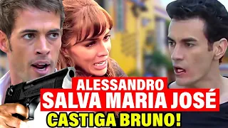 Sortilégio: Alessandro encontra Maria José de uma forma Genial e se Vinga do Bruno! Capítulo de Hoje
