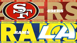 Madden NFL 22 - San Francisco 49ers Vs Los Angeles Rams Simulation NFC Championship PS5 Gameplay