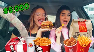 PIDIENDO LO MISMO que la PERSONA de ENFRENTE🍟🍔🥤 | Ani Cat😻