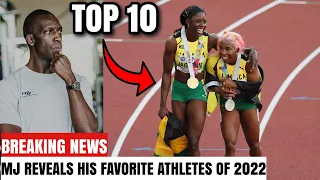 OMG!!! Michael Johnson Reveals His Top 10 Athletes Of 2022