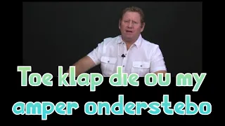 Toe klap die ou my onderstebo | Rooies Strauss