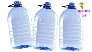 5 WONDERFUL WAYS FOR BIG PLASTIC BOTTLES IDEAS THAT YOU CAN MAKE AT HOME! Best Reuse Ideas