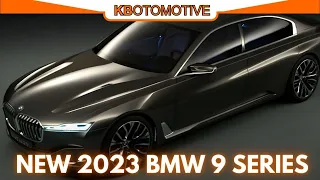 2023 New model of the BMW 9 series, a rival of the Mercedes-Benz S-Class W223