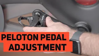 Cleat Tension Adjustment - Peloton pedals