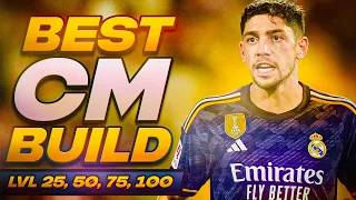 BEST CM BUILD FOR LVL 25,50,75 & 100 | EAFC 24 Clubs