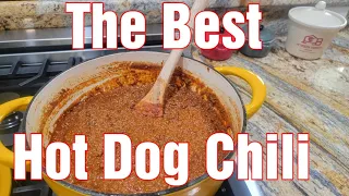 The Best Hot Dog Chilli