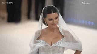 Penélope Cruz stuns in Chanel Wedding gown at Met Gala red carpet