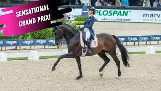 Sensational Grand Prix Victory  For Dinja van Liere & Hermes @ CDIO Aachen