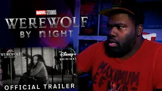 SPOOKY SEASON IS HERE | Werewolf By Night Official Trailer Reaction!! (very very late)