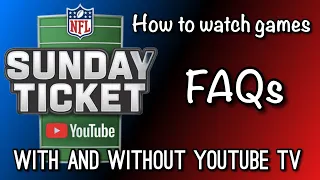 NFL Sunday Ticket On YouTube TV | Now What? |