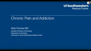 TxRx ECHO | February 15, 2021 |Chronic Pain and Addiction