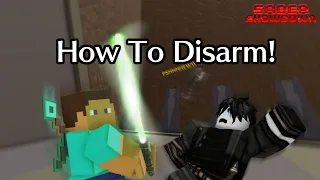 Saber Showdown - How to Disarm!