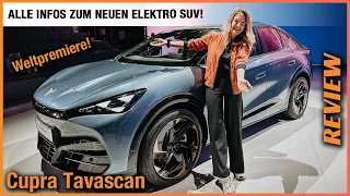 Cupra Tavascan im Test (2023) Weltpremiere des NEUEN Elektro-SUVs! Review | Innenraum | Reichweite