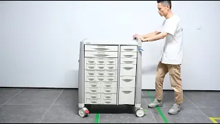 MK-P26 Bin Cassette Medication Cart