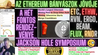 Bitcoin Hírek (901) - Az Ethereum Bányászok Jövője Szerintem a FLUX 🧐