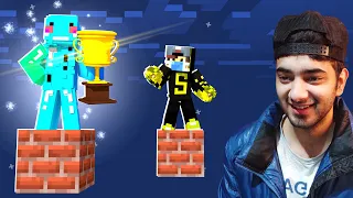 Minecraft, But My Friend is Parkour Champion