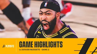 HIGHLIGHTS | Anthony Davis (31 pts, 9 reb, Game Winning Buzzer Beater) vs Denver Nuggets