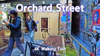 Orchard Street in the Lower East Side NYC | 4K Walking Tour