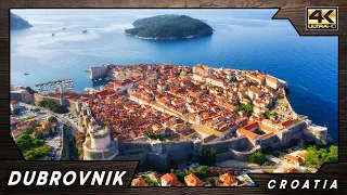 Dubrovnik ● Croatia 🇭🇷【4K】 Aerial Cinematic Drone [2023]