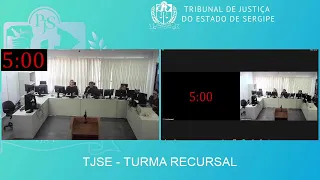 Sessão por Videoconferência da 2ª Turma Recursal do TJSE - 09/05/2023