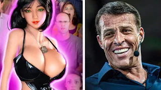 NEW Interview With FEMALE Humanoid Robot | Tony Robbins