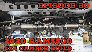 2020 Ram 5500 4x4 Off Grid Camper Build EPISODE #20