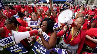 Ford announces layoffs after about 13,000 auto workers initiate strike