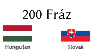 200 Fráz - Maďarčina - Slovenčina