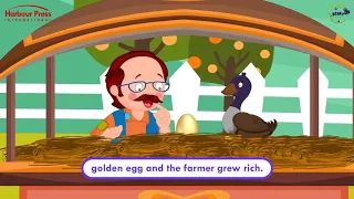 3.The Goose that laid Golden Eggs | Moral Story for Children | Sweet Berry