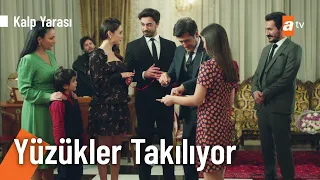 Ayşe ve Ferit'in yüzükleri takılıyor - @KalpYarasiatv 25. Bölüm