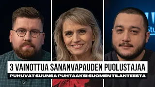 “Jos aloitat itsesensuurin, sananvapautesi on kuollut” - Tynkkynen, Räsänen ja Yaşa AlfaTV:llä