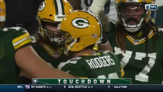 Aaron Rodgers finds a WIDE OPEN Robert Tonyan for his TE leading touchdown catch