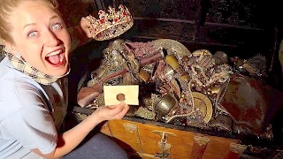 WE FOUND ANOTHER REAL TREASURE CHEST! EVEN MORE EPIC TREASURE HUNT!