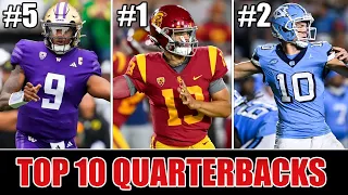 Top 10 QUARTERBACKS In The 2024 NFL Draft | Post Season-Rankings