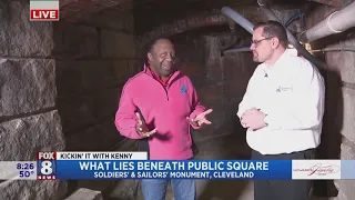 Kenny explores hidden tunnels underneath Cleveland's Soldiers' & Sailors' Monument