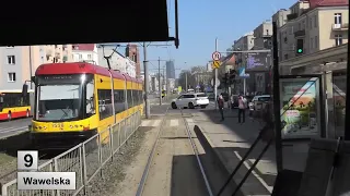 Tramwaje Warszawa 2022 Linia 9